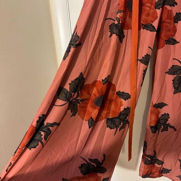 J. Peterman wide leg floral flowy pants - Picture 2 of 8